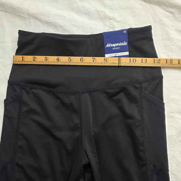 Aeropostale Black Leggings with Bold Logo - Picture 7 of 7
